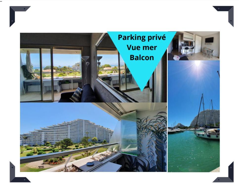 Lovely Apartment In Marina Baie Des Anges- Baronnet - Sew View, Free Parking Spaces On Site, Restaurants, Beach, Supermarket Villeneuve-Loubet Luaran gambar